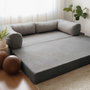 Atelier Del Sofa Nook Sofá-Cama de 3 Plazas Antracita